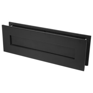 COASTAL Bréfalúga Svört PVD LP400-TMB 44-68mm hurð 330x110mm