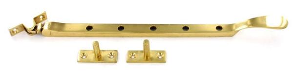 COASTAL Stormjárn gata 254mm/10" Glans messing Victorian