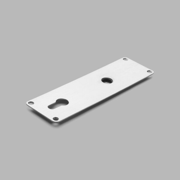 d line Langskilti 210x60mm PZ cc:72mm DIN Ryðfr