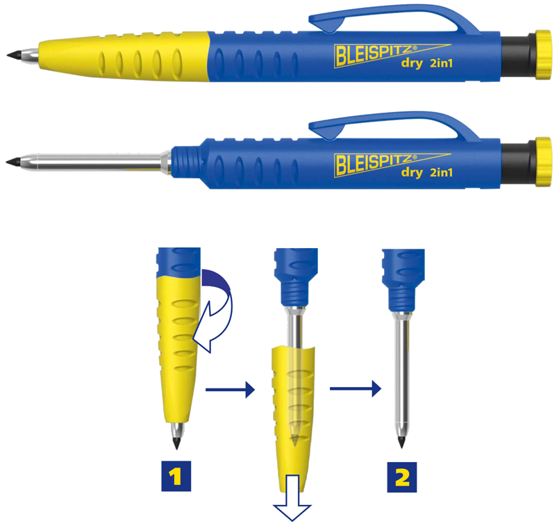 BLEISPITZ Merkipenni Dry PROFI 1492