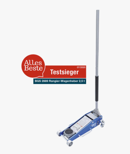 BGS Technic Hjólatjakkur Ál/stál 2,5 tonn - Image 2