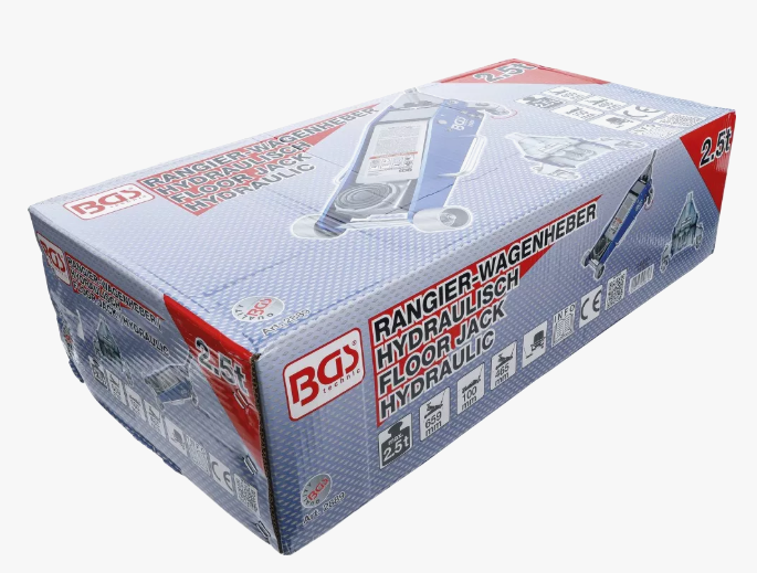 BGS Technic Hjólatjakkur Ál/stál 2,5 tonn - Image 6