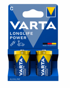VARTA LONGLIFE POWER Rafhlöður C 2 stk