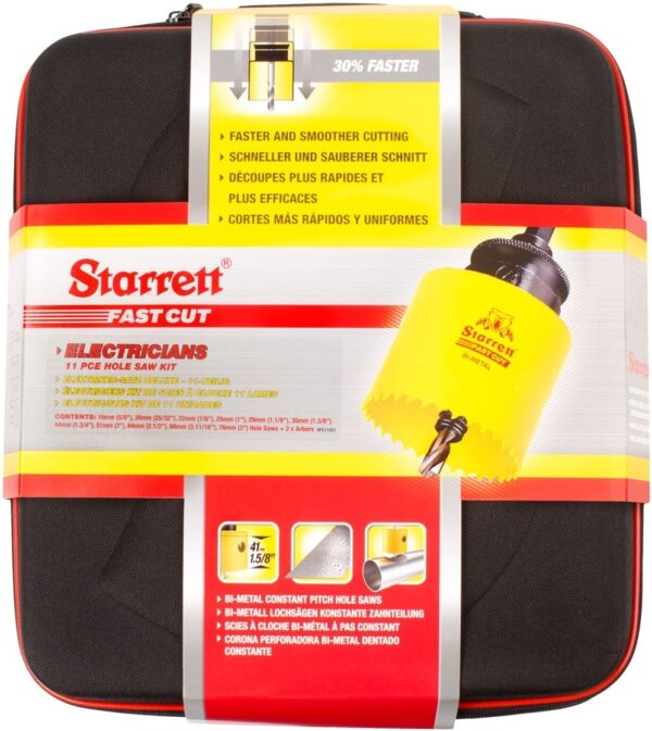 STARRETT Dósa/Gatasagasett