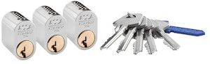ASSA Sylinder 1201N 3 eins SB