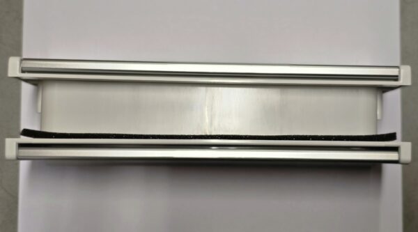 NORMBAU Bréfalúga m.stokk+baklúga Silfur/Hvít 270x76mm - Image 3