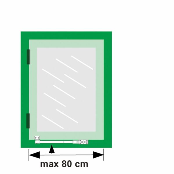AXA Gluggabremsa 35IN 375mm - Image 5