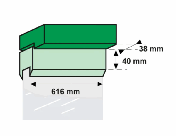 AXA Glugga 50EX 516mm Útopnun - Image 8