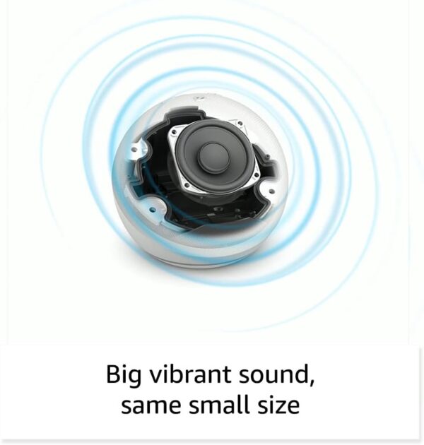 AMAZON ECHO DOT Hátalari Snjall 5th gen HVÍTUR - Image 3
