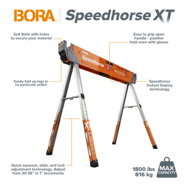BORA Adjustable Height Speedhorse XT - Image 8