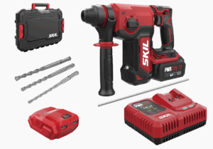 SKIL Borhamar SDS+ hleðslu 20V Max Kolalaus mótor Sett