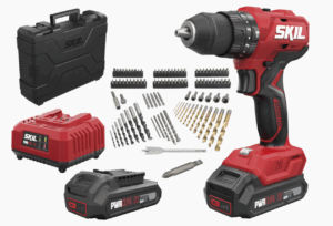 SKIL Borvél m. höggi kolalaus mótor 20V Max 2X2.0Ah 3021HC