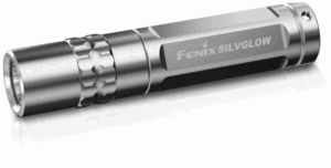 FENIX SILVGLOW Vasaljós Max Lumens 100 51gr með rafhl Silfur