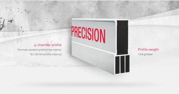 BMI Hallamál PRESCISION 80 cm - Image 2
