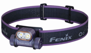 FENIX HM55R Höfuðljós hleðslu Fjólublátt