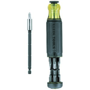 KLEIN TOOLS Skrúfjárn 14 í 1 MultiBit, stillanleg lengd 32303