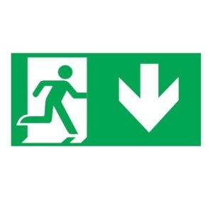 INTELIGHT Pictogram WY JSCIE W DOL PRAWO 97999