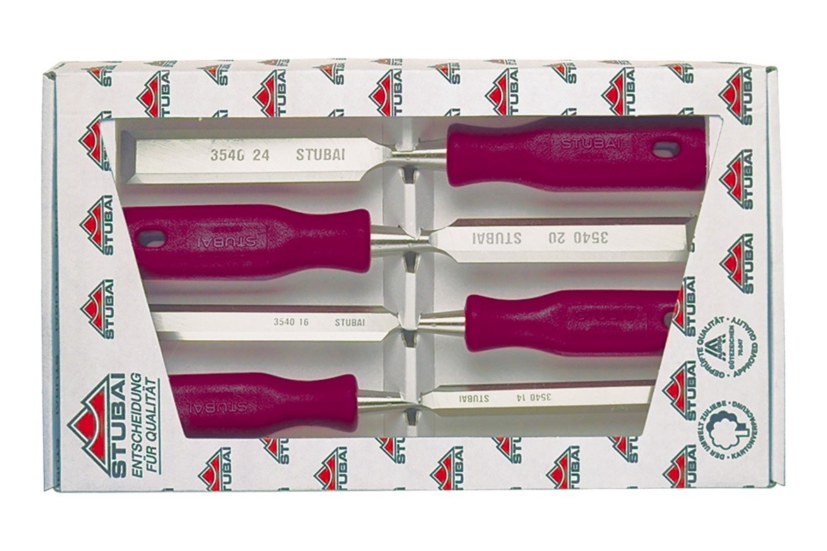 STUBAI Sporjárnasett Sænsk gerð 4 stk