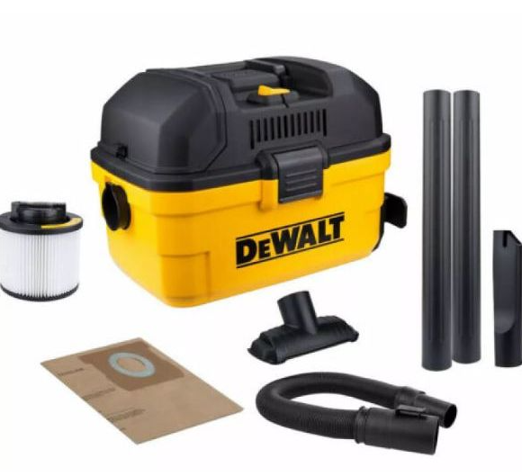 DeWALT TOOLBOX Ryksuga Vatn+Ryk DXV15T, 15 Lítra, 1100w