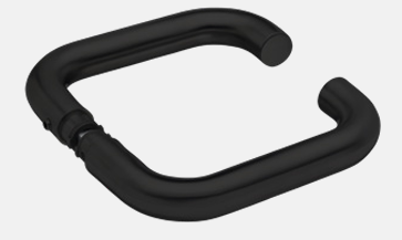 DORMA Hurðarhandfang án rósettu svart 3802 (SETT)