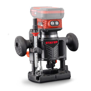 STAYER Fræsari PR 8 PRO L20 2024 2x4.0Ah rafhl, taska ofl 1.3255