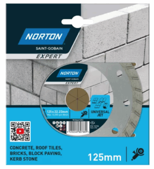 NORTON Demantsblað EXPERT EU UNI LAS 125X22.23 70184633231