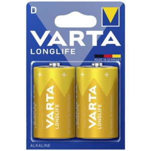 VARTA Rafhlöður LONGLIFE Alkaline D 2 stk
