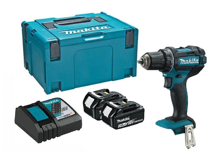 Makita Borvél hleðslu 18V 2x3.0Ah 62Nm - Image 2