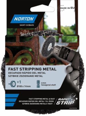 NORTON Vírskífa 100x14 mm R4101 NOR SIXC 1 MSH6 BK+ 63642503236
