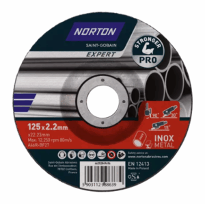 NORTON Skurðarskífa TWSET A46S-230x1.9x22.23 mm-T41 5X NOR-EXP 66252849685