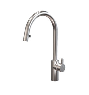 FROST Handlaugartæki/Eldhústæki Ryðfr burstað F1989 BASIN MIXER TAP 1989