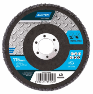 NORTON Flipaskífa FLD FDTF 125x22 mm R82B NOR P60 NRTXP EU 78072758656