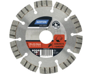 NORTON Demantsblað EXPERT PRO EU CONCRETE 125X22.23 70184631901