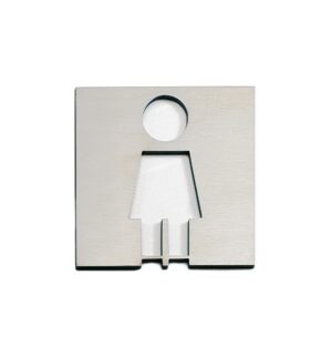 ESTAMP Pictogram KONUR Ryðfrítt stál 100mm 1106031