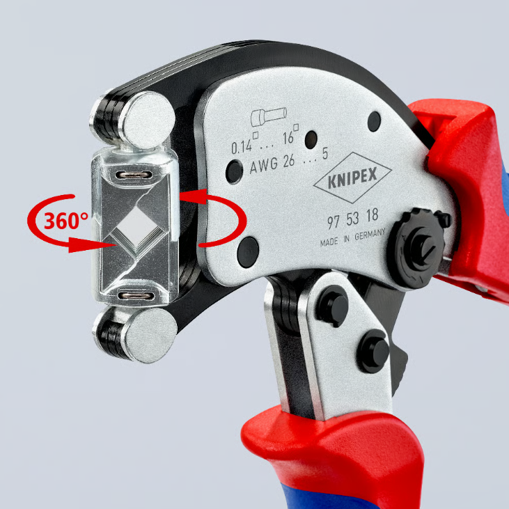 KNIPEX Twistor16® Endahulsutöng - Image 4