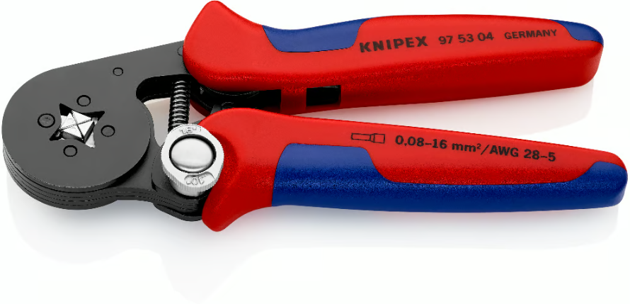 KNIPEX Endahulsutöng Rauð og blá 97 53 04 - Image 2