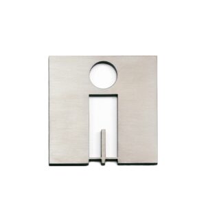 ESTAMP Pictogram KARLAR Ryðfrítt stál 100mm 1107031