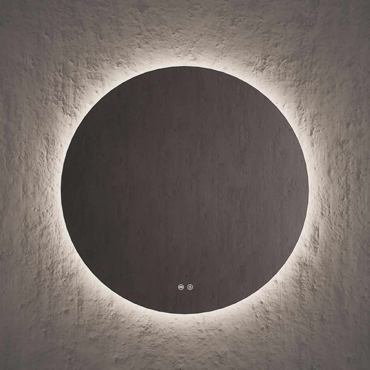 NOFER Spegill Hringlaga m. baklýsingu MOON MN.06060