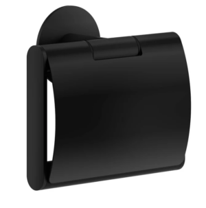 SMEDBO DOT Klósettrúlluhaldari lokaður svartur TB3414