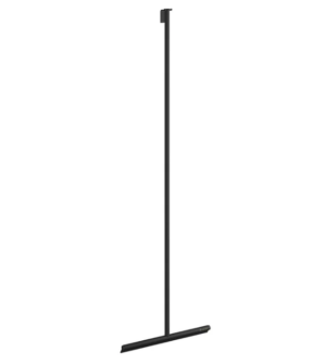 SMEDBO SIDELINE Glerskafa m. festingu svört löng DB2170