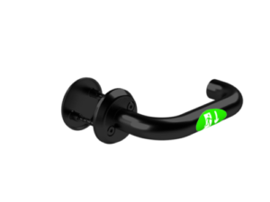 STEPLOCK Hurðarhandfang EN179 Svart Vinstri STEP Exit  ST17902-L-3