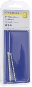 ASSA Sylinderskrúfur 63mm 2 stk SB