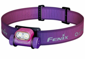 FENIX Höfuðljós hleðslu HM55R Max Lumens 1200 105gr með rafhl DARK PURPLE