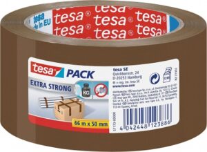 Tesa límband pack 50mmx66m brúnt pvc
