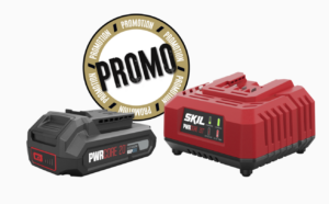 SKIL Hleðslutæki + rafhlaða 2.0Ah BC1E3136AA