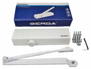 GERDA Hurðarpumpa með olnbogaarmi silfur GD 1500 EN2-4 0AGD15S0000.01000P