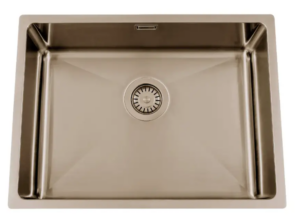 NORDIC TECH Eldhúsvaskur TITAN 530 X Brons 530x400x200mm