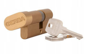 GERDA Syl/Sn EP 30x30mm Mattmessing WKE1 30/30