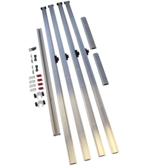 HENDERSON Rennihurðabraut POCKET DOOR PRO Hám breidd: 726mm Hæð: 1981mm 35-45mm 120kg PDKPROH7