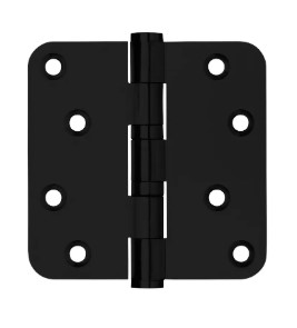 AXA Lamir 89x89mm svartar með kúlulegum 1KL2-28-98/9BLACK